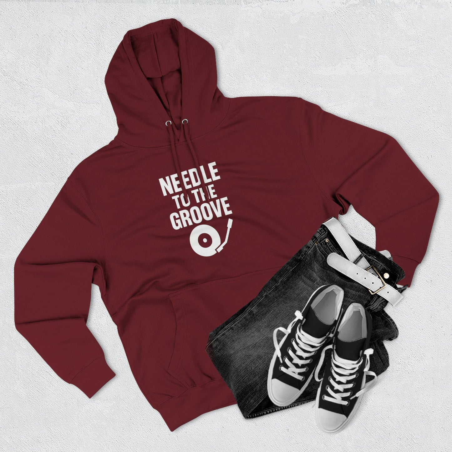 Needle To The Groove Hoodie