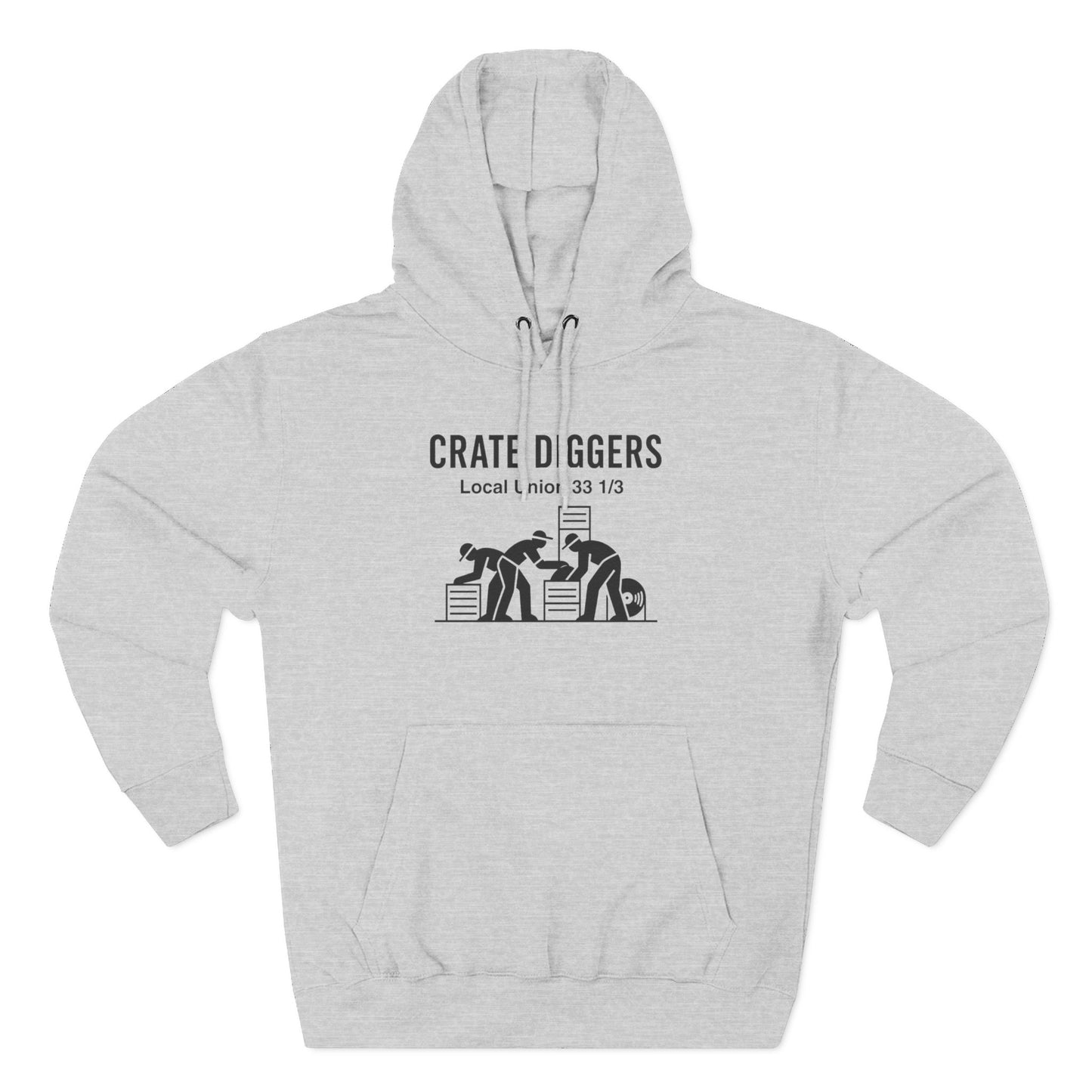 Crate Diggers Graphic Hoodie