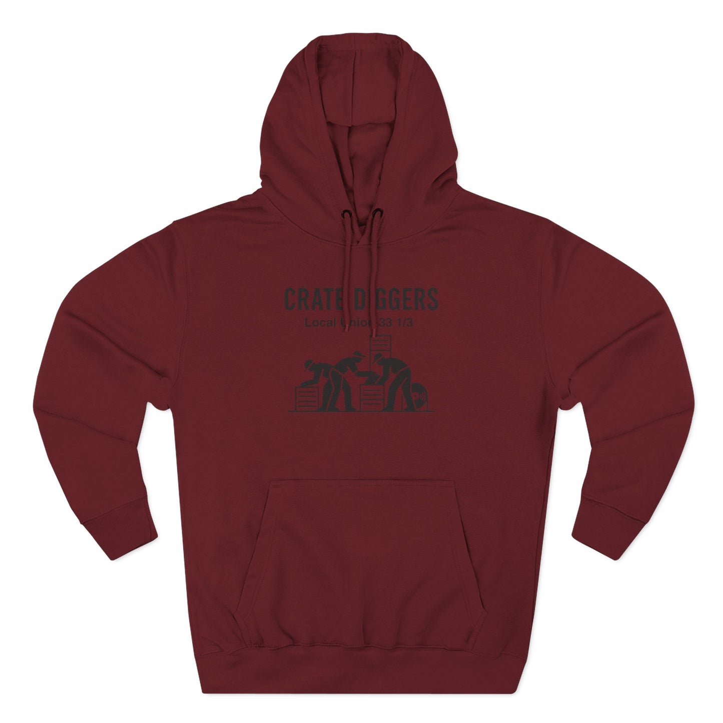 Crate Diggers Graphic Hoodie