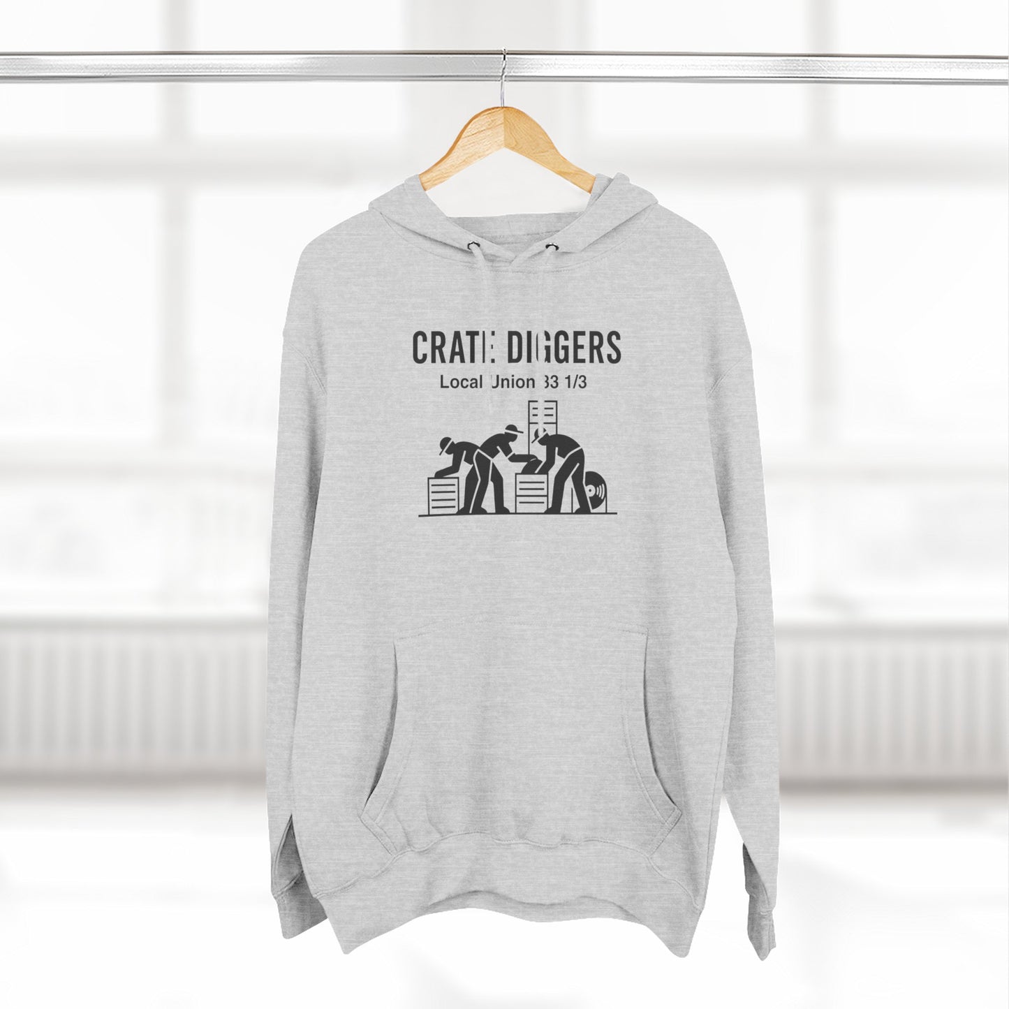 Crate Diggers Graphic Hoodie
