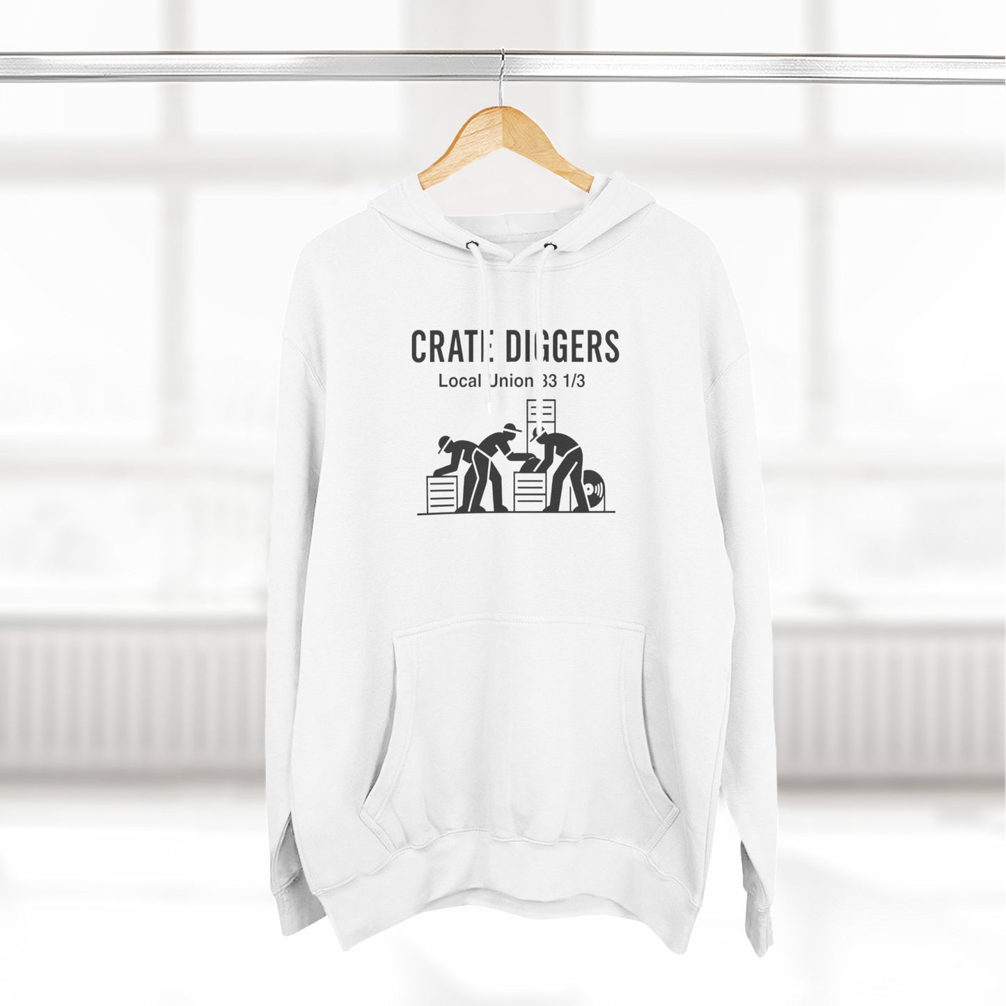 Crate Diggers Graphic Hoodie