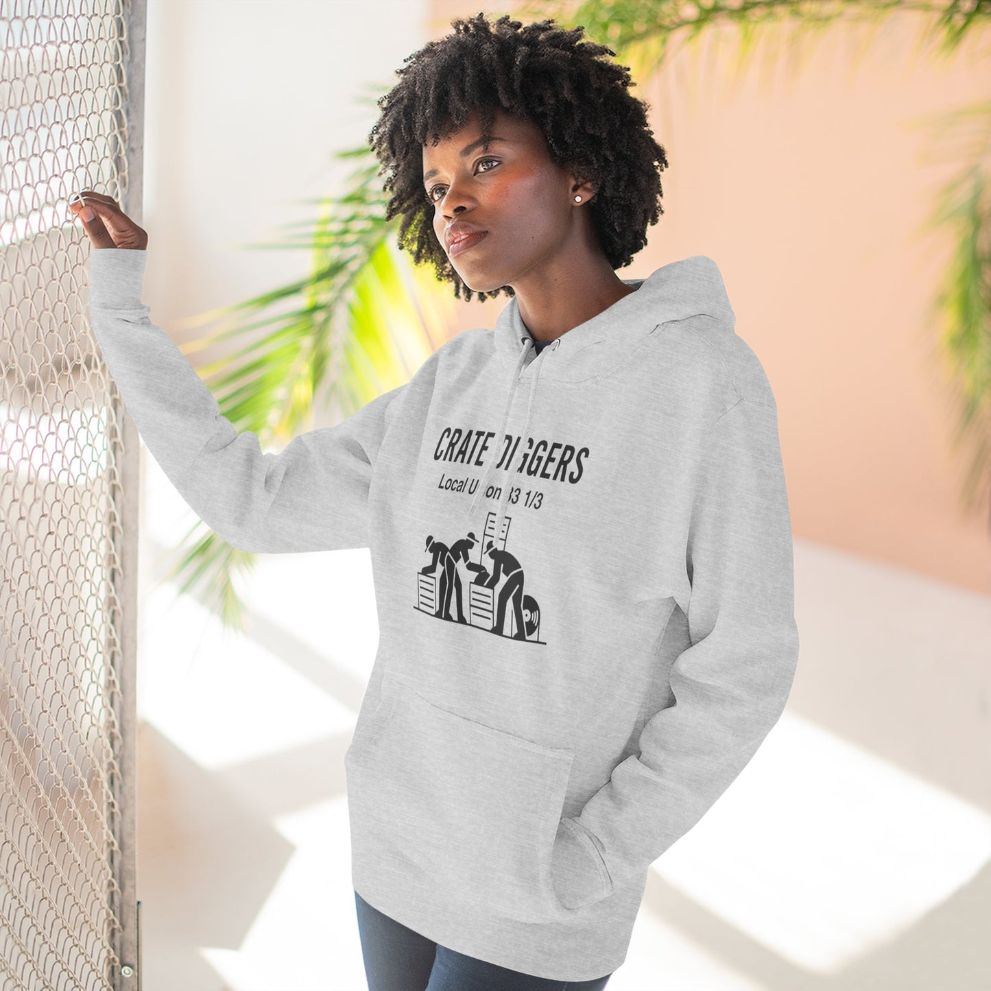 Crate Diggers Graphic Hoodie