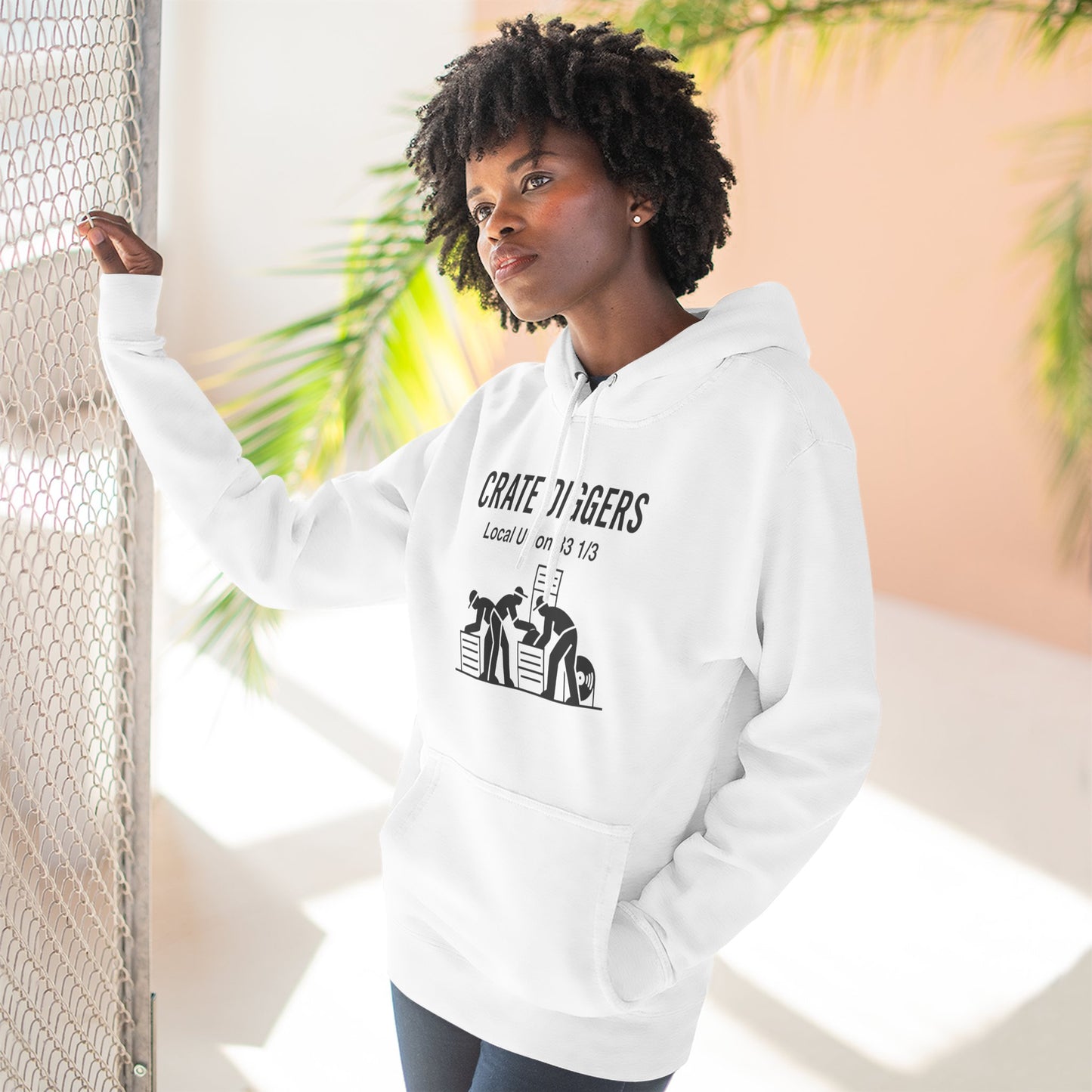 Crate Diggers Graphic Hoodie