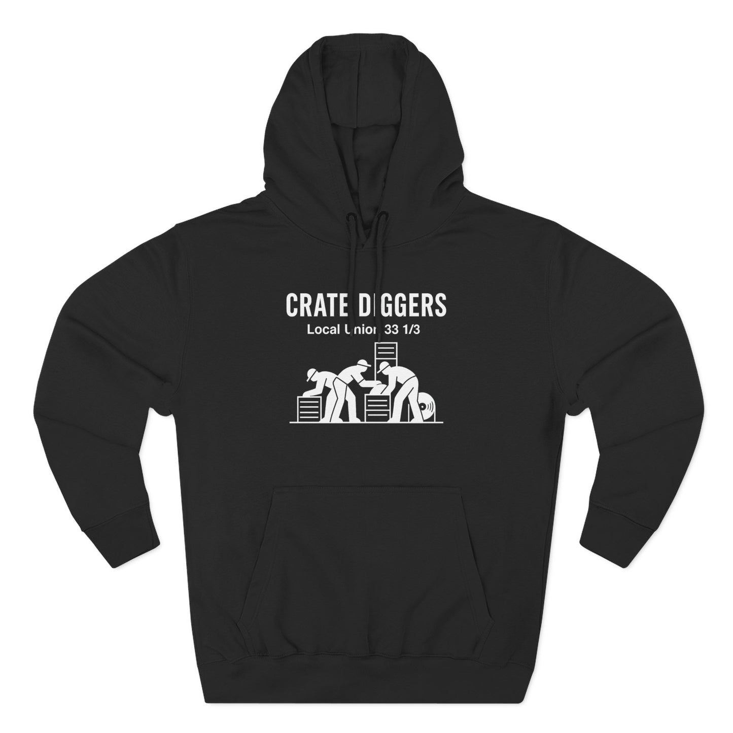 Crate Diggers Graphic Hoodie