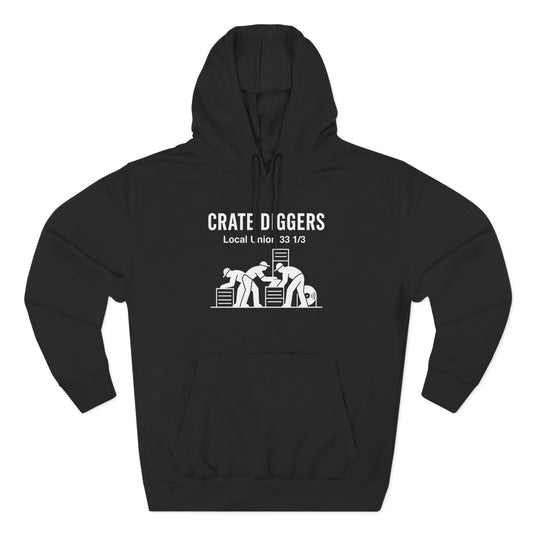 Crate Diggers Graphic Hoodie