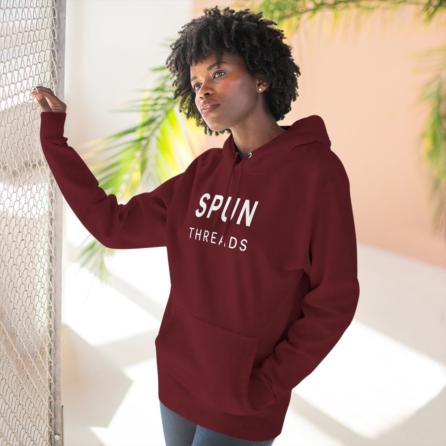 The Logo Text Hoodie