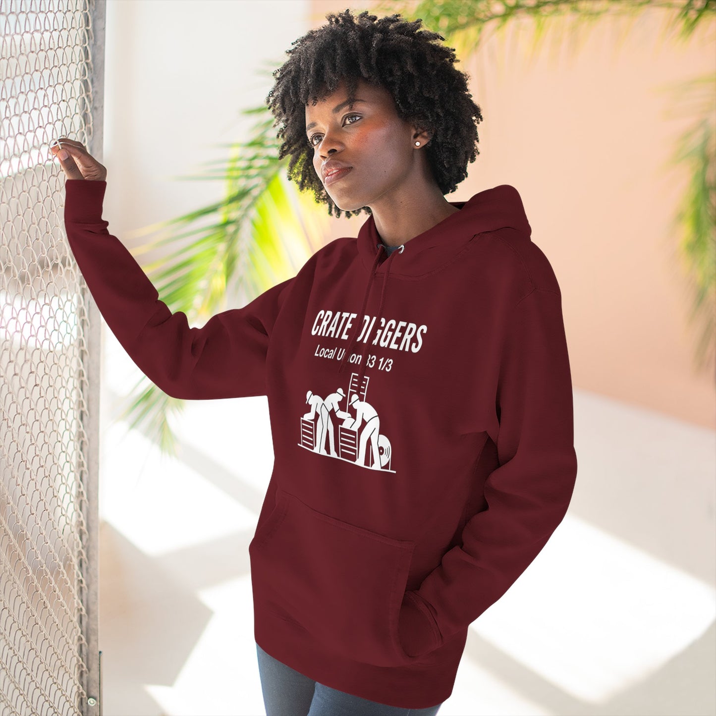 Crate Diggers Graphic Hoodie