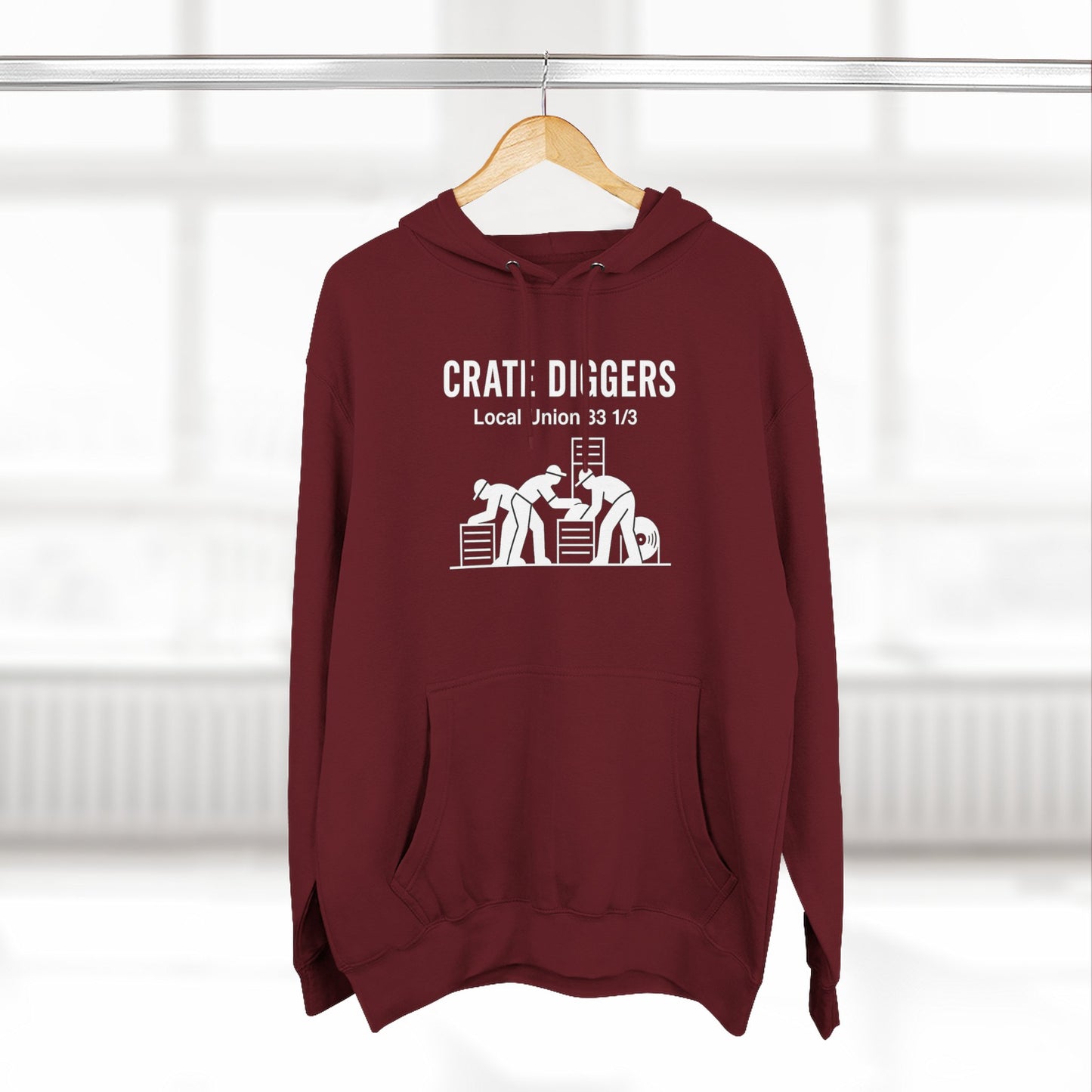 Crate Diggers Graphic Hoodie