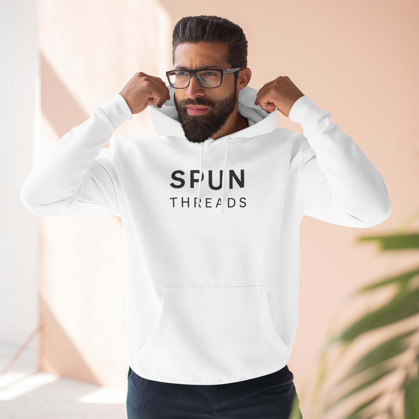 The Logo Text Hoodie