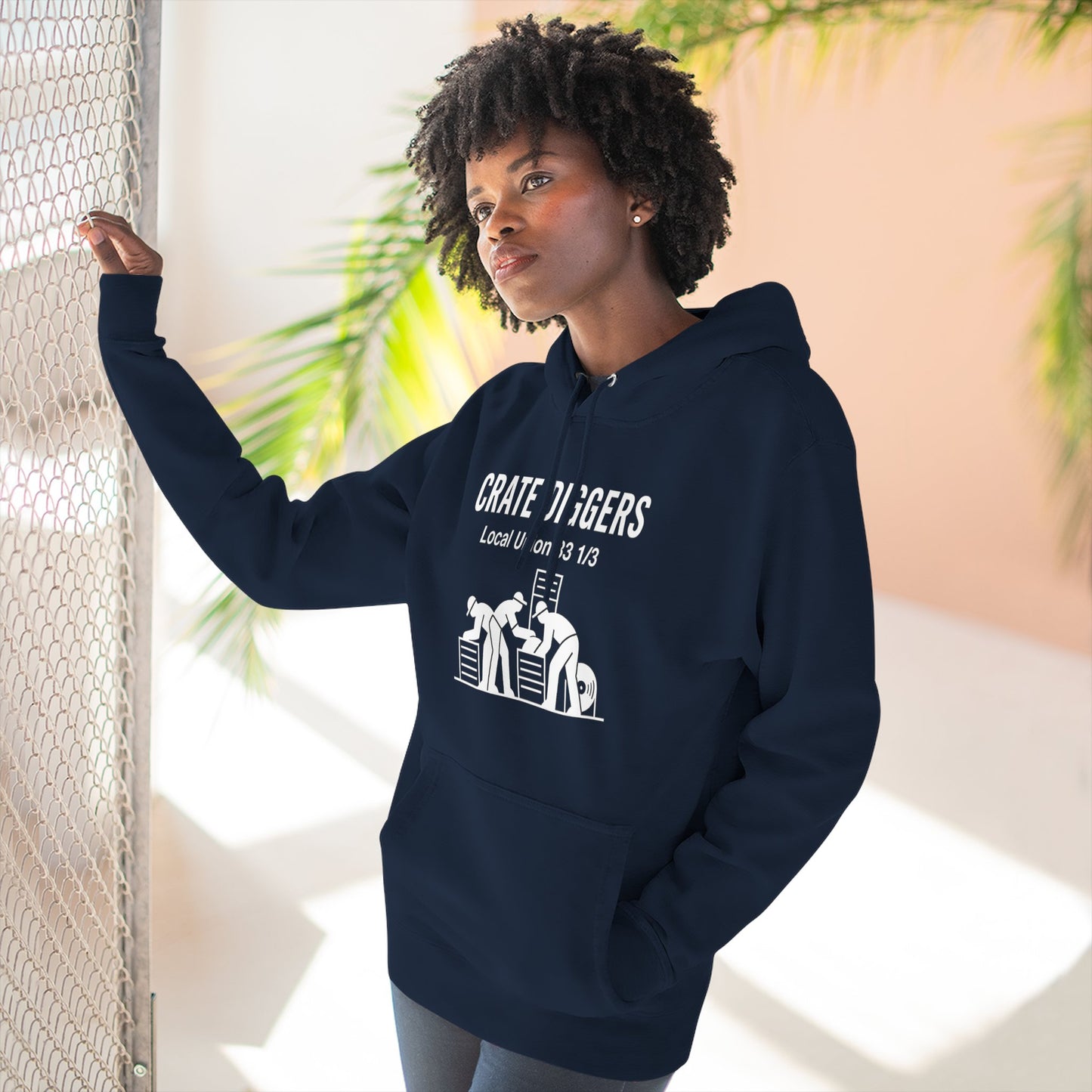 Crate Diggers Graphic Hoodie