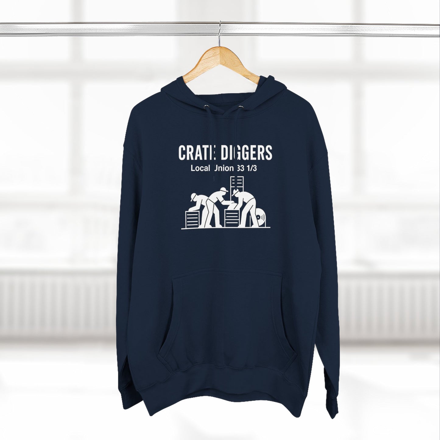 Crate Diggers Graphic Hoodie