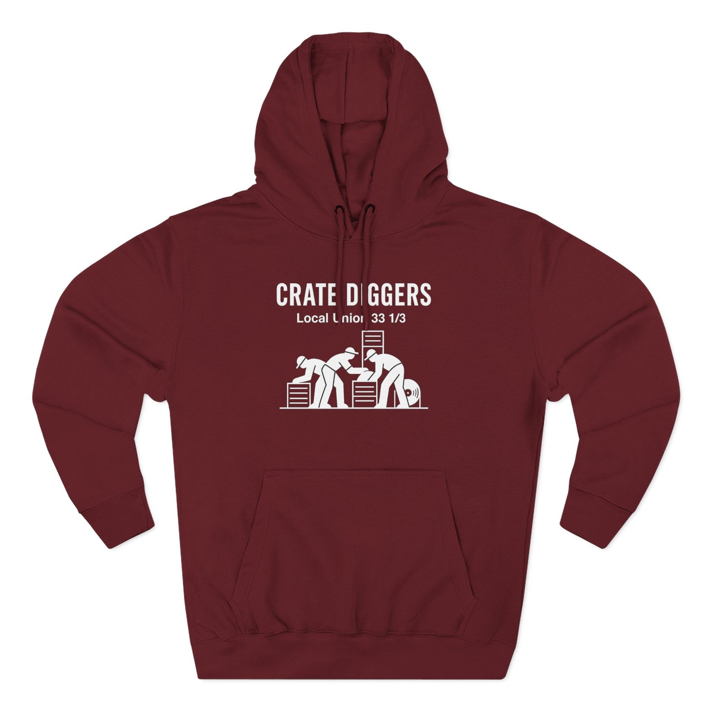 Crate Diggers Graphic Hoodie