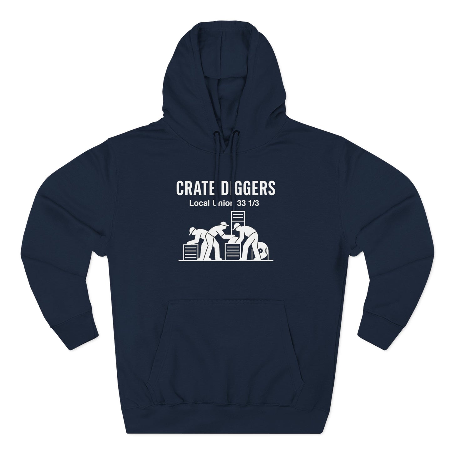 Crate Diggers Graphic Hoodie