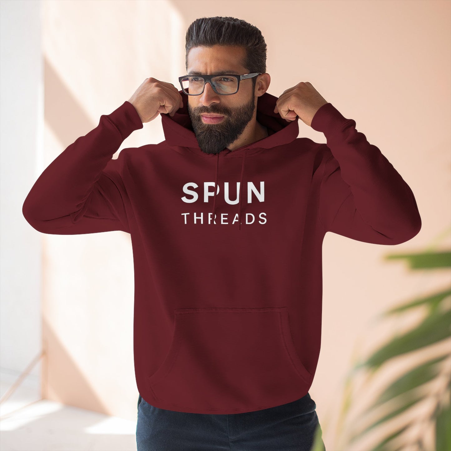 The Logo Text Hoodie