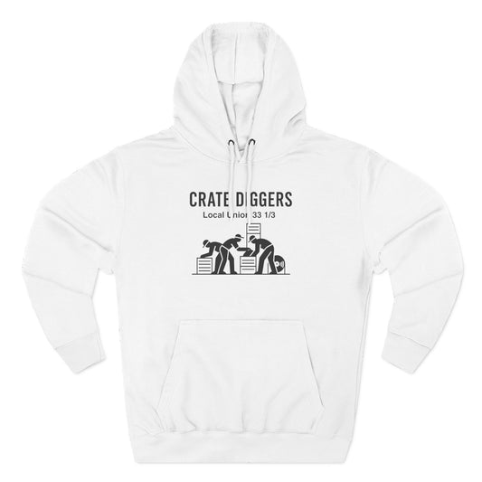 Crate Diggers Graphic Hoodie